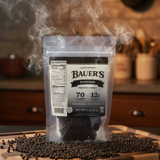 Bauer's Premium Jerky - Peppered
