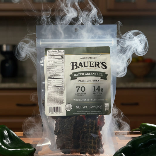 Bauer's Premium Jerky - Hatch Green Chili