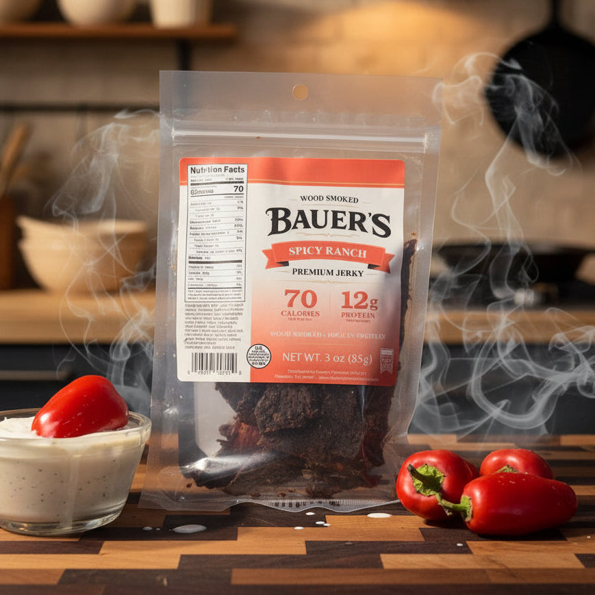 Bauer's Premium Jerky - Spicy Ranch